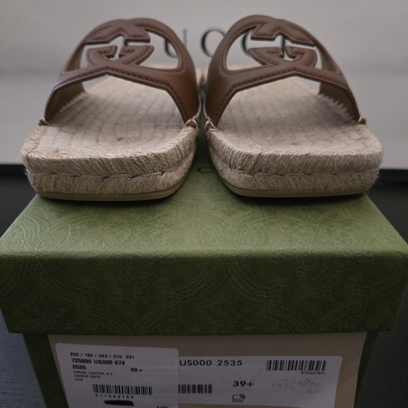 Gucci Interlocking G Cut-Out Espadrilles - Picture 6 of 10